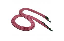 China Polyester Drawstring Cord For Pants ／ Pink 5mm Elastic Drawstring supplier