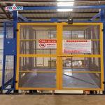 Rail Mounted Cargo Lifts Customizable Height Home Freight Elevator for sale