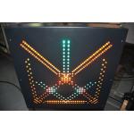 16mm LED Lane Control Signs Parking Lot Toll Station Exit Signal for sale