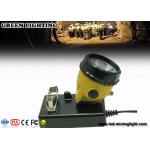 6.8Ah Rechargeable Li - Ion Battery Miners Helmet Lamp With 15000Lux Brightness
