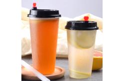 China PET Boba Cups And Lids 32 Oz Plastic Cups With Lids Sample Freely supplier