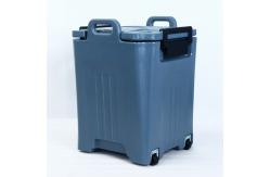 China Insulated Square Soup Transport Containers 45L With Wheels supplier