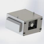 Temperature Controlled Outdoor Projector Cabinet Exterior Projector Enclosures For Pristine Projections for sale