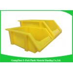 20L Shelving Industrial Plastic Totes , Hardware Storage Containers Space Saving