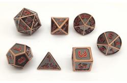China Practical Plating Sharp Edge Dice Set , Multipurpose Custom Dice Sets supplier