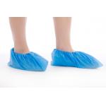 Non Stimulating Anti Dust Disposable CPE Shoe Covers for sale
