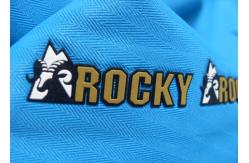 China Durable Custom Clothing Patches , Pvc Rubber Printing Heat Transfer Label supplier