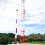 30 Meter Steel Structure Tower Galvanized Self Supporting for sale