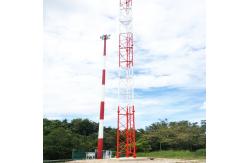 China 30 Meter Steel Structure Tower Galvanized Self Supporting supplier