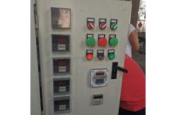 China 55*55cm 50T Long Life Rubber Tile Vulcanizing Press Machine With Mould supplier