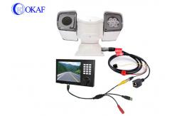 China Car Roof Long Range PTZ Camera 2.0 Megapixel With LED Warning Lights supplier