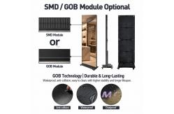 China P1.86 Portable Foldable LED Poster Display Premium 640x1920mm Aluminum Alloy Standee supplier