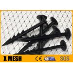 Diamond Type Plastic Mesh Netting With Uv Resistance Black Color For Bird Control for sale