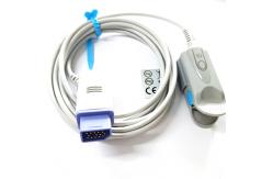 China Nihon Kohden Monitor Medical Spo2 Sensor 14pin  Purple Connector supplier
