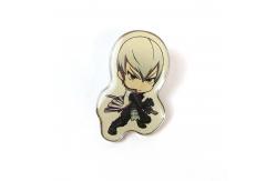 China Offset Printed Transparent Cartoon Enamel Pins Custom For Sport Event Promotions supplier