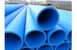 China Flange Connections UHMWPE Pipe For Water/Oil/Gas/Mineral Handling supplier