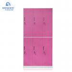 Home Gym Steel Storage And Lockable Multi-Door Metal Clothes Locker for sale
