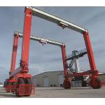 Tire Small Mobile Gantry Crane Multiple Configurations With Varying Load Capacities for sale