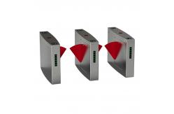 China 24V BLDC Motor Flap Turnstile Gate Professional Security Control System supplier