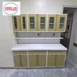Hospital Furniture Medical Disposal Cupboard Cost with Three Section Slider Version for sale