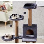 Custom Wooden Cat Climbing Tree with Modern Luxury Design and Scratching Post Tower for sale