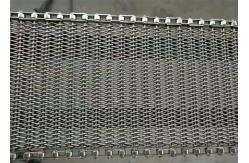 China Seafood frozen oven 304 stainless steel wire mesh spiral mesh belt supplier