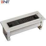 available rotater motorized desk flip up outlet with double usb charger EK6301 for sale