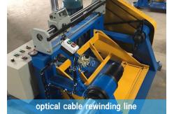 China SGS Cable Coiling Machine , 50HZ Cable Rewinding Machine With Meter Counter supplier