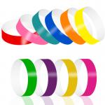 Cheap PP Paper Event Wristbands Logo Printed Water Resistant And Tear Resistant  Wrist Bracelet for sale