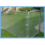 Security Galvanized Chain Link Fence 3 Foot Diamond Wire Netting