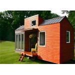 1-2 People Prefab Tiny House On Wheels Customized With Dormer Roof for sale