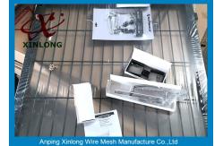 China Black Powders Sparyed Coating Welded Wire Fence Gate With Square Post supplier