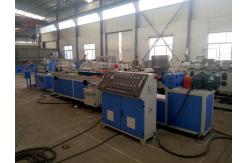 China Plastic PE WPC Profile Extrusion Machine / PVC Profile Production Line supplier