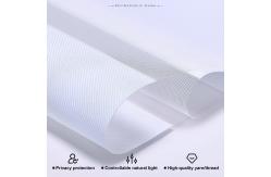 China 100% Polyester Zebra Window Blinds Fabric Blackout Double Layer Zebra Fabric supplier