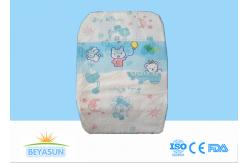China Non Woven Topsheet Baby Diapers Elastic Waist 500-2000ml Absorbency supplier
