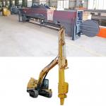 Telescopic Dipper Arm Telescopic Boom With Clamshell Bucket For Construction Work for sale