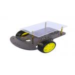 2 Layer Line Tracing Arduino Car Robot , Two Wheel Drive Smart Car Kits for sale
