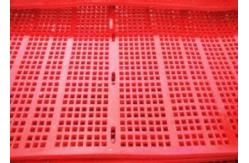 China Fine Modular Polyurethane 610x610mm Vibrating Screen Mesh supplier