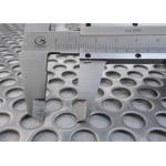 2.5mm Thickness Big Hole Zinc Perforated Metal Mesh for sale