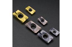 China CNC Carbide Milling Insert Tungsten Carbide Indexable Milling Inserts Customized supplier