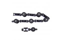 China Roller Overhead Conveyor Chain Industrial Hanging Conveyor Drag Chain Carbon Steel supplier