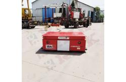 China Heavy Duty Factory Pallet 15 Tons Trackless Transfer Trolley With Remote Control supplier