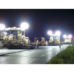 White RGB No Glare LED Lights 200/400/600/800w , Construction Site Lighting 120/230V 6000sqm for sale