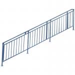 Modern Safety Glass Metal Stair Handrail Interior Railing Powder Coating ODM for sale