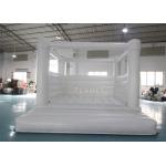 Commercial Inflatable White Bounce House Kids Inflatable Party Jumping Castle Outdoor Inflatable Wedding Bouncer for sale