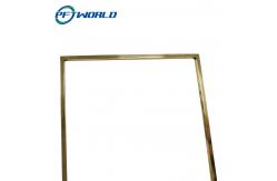 China Polished Bent Brass Frame supplier
