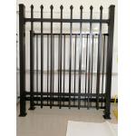 8ft Height Aluminum Square Post Tubular Metal Fence for sale