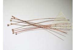 China Firm Structure Negative Temperature Coefficient Thermistor , Radial Glass NTC Thermistor supplier