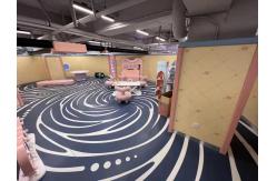 China Linoleum 3D Flooring With Limestone Waterproof Art PVC Vinyl Flooring supplier