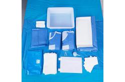 China Disposable Surgical Caesarean Drape With Fluid Repellent Function And Anti Tear Treatment supplier